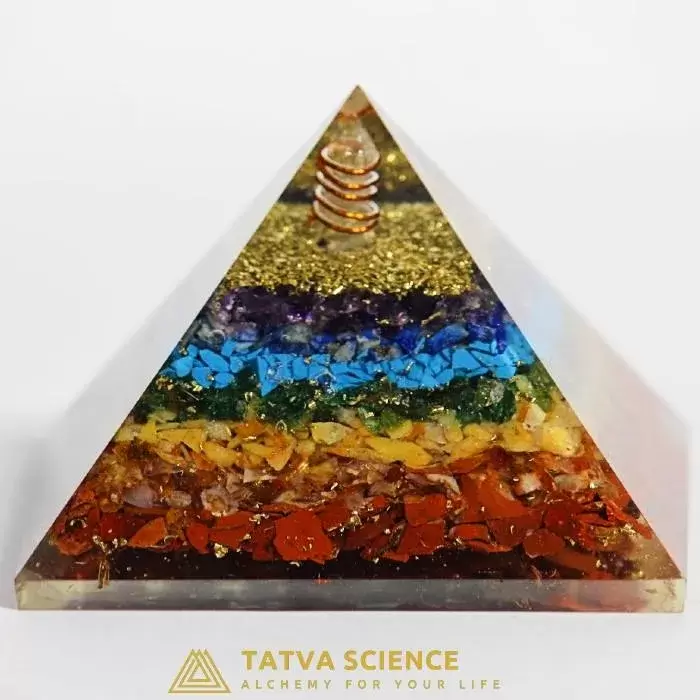 Seven Chakra Orgone Pyramid0